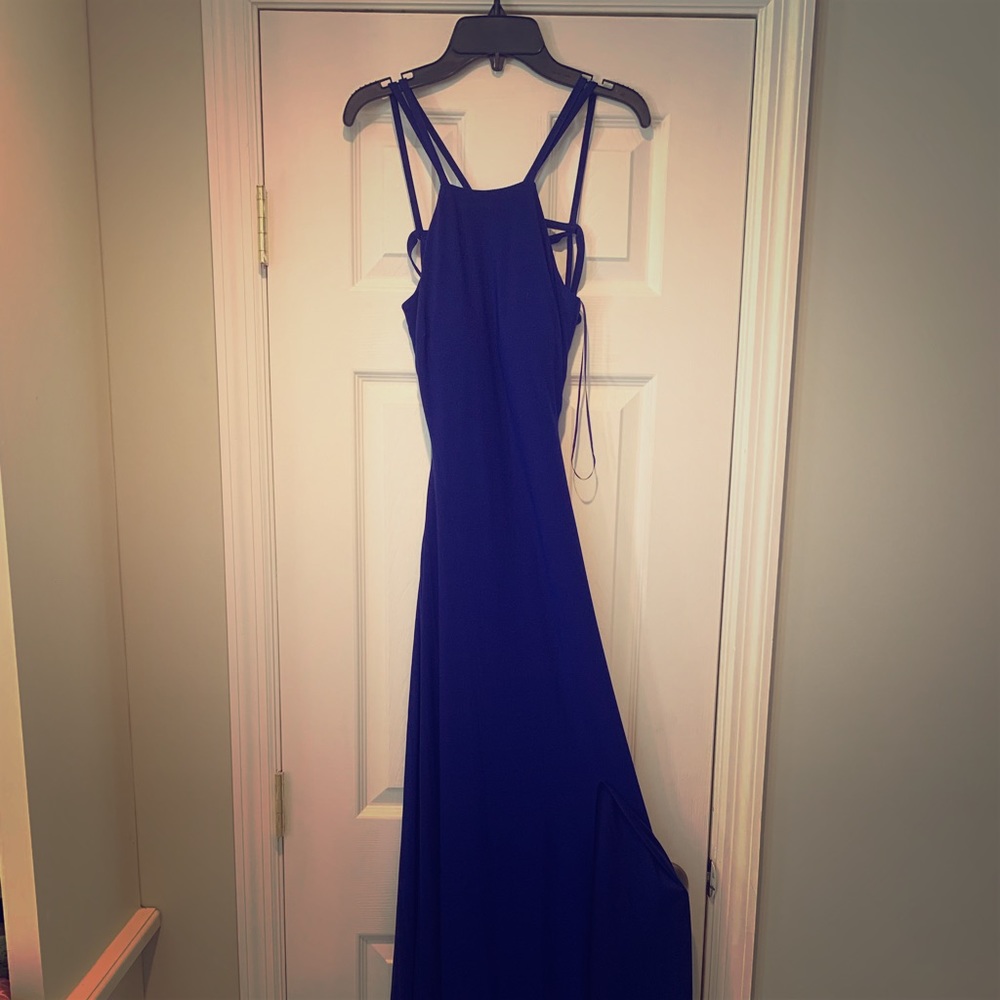 Royal blue dress 5/6